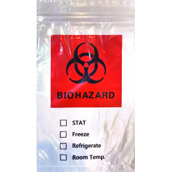 ZIPLOCK  BIOHAZARD BAG-BB01